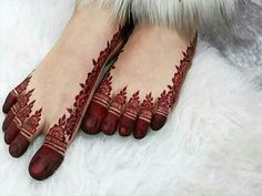 foot mehndi design simple and easy photo