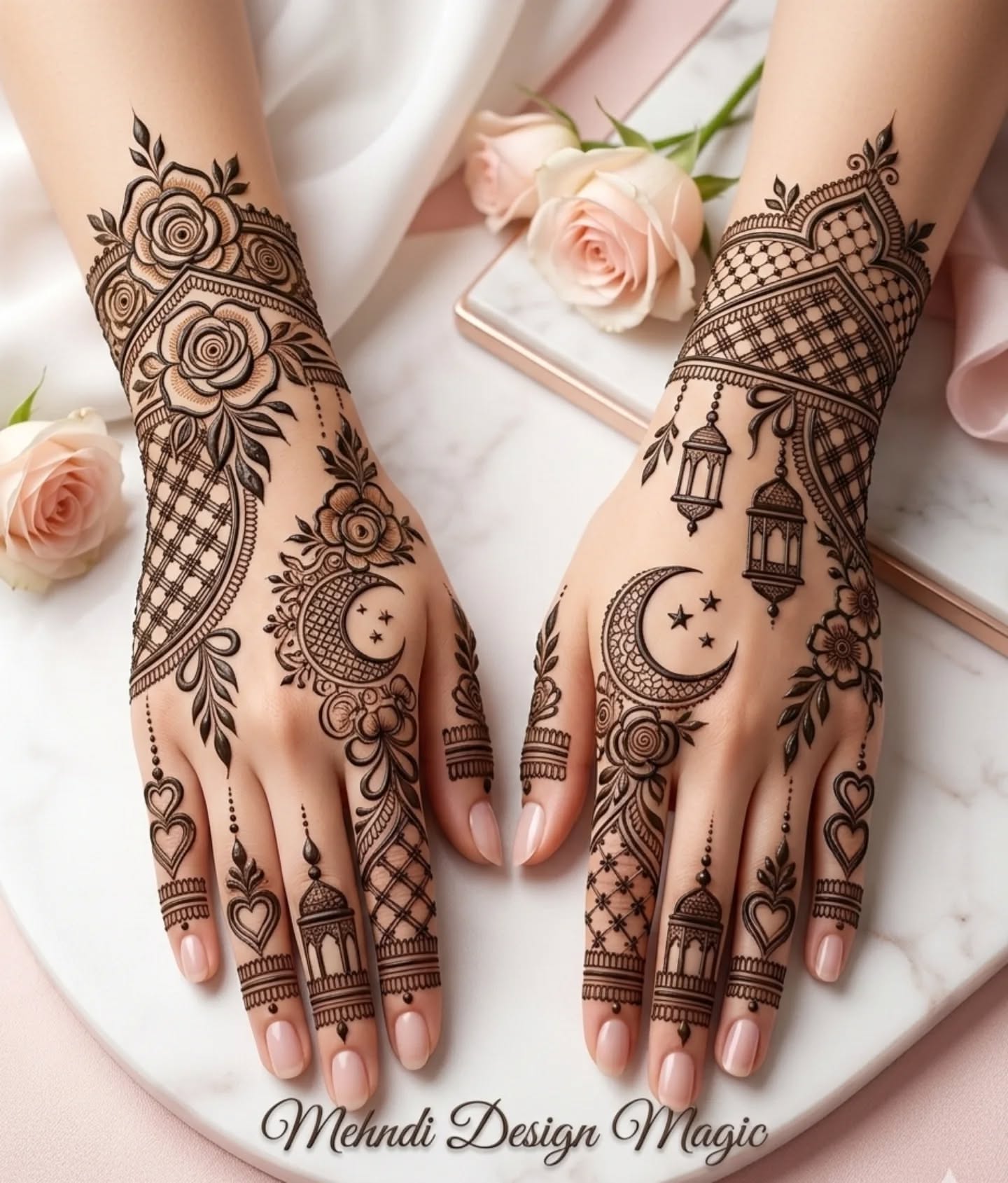 instagram mehndi design back hand