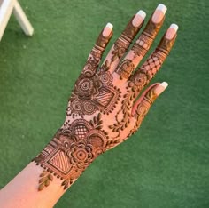 instagram mehndi design back hand