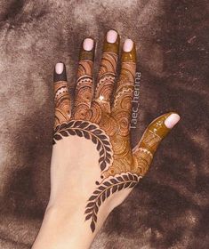 instagram mehndi design back hand