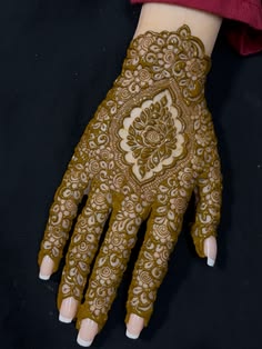 instagram mehndi design back hand