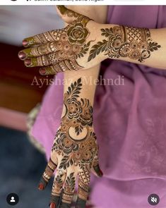 instagram mehndi design back hand