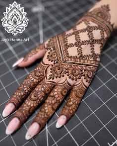 pakistani mehndi design back hand