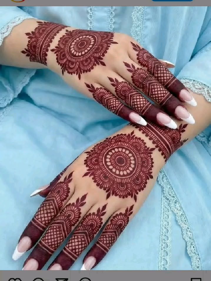 pakistani mehndi design back hand