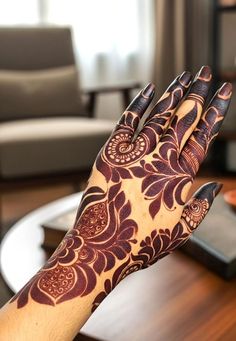pakistani mehndi design back hand