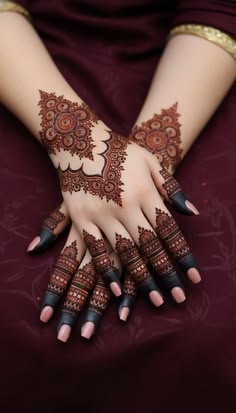 pakistani mehndi design back hand