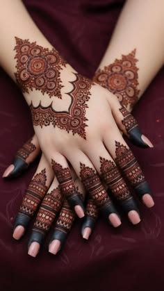 pakistani mehndi design back hand