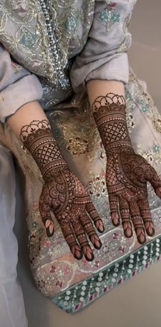 simple bridal mehndi design