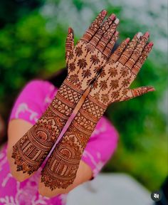 simple bridal mehndi design
