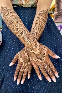 simple bridal mehndi design