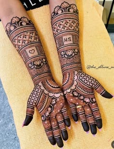 simple bridal mehndi design