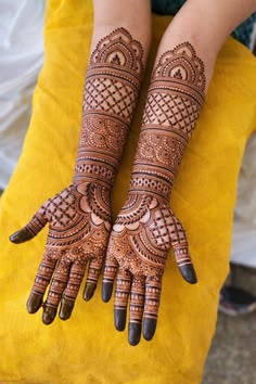 simple bridal mehndi design