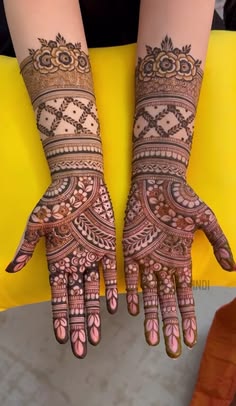 simple bridal mehndi design