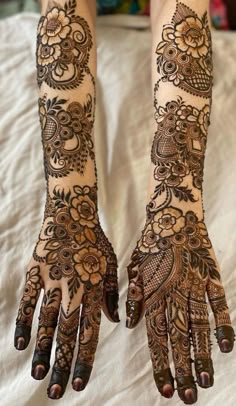 simple bridal mehndi design