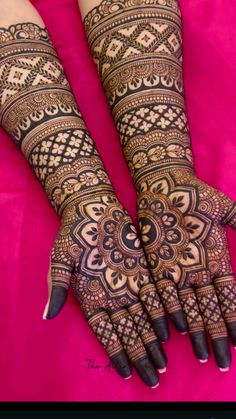 simple bridal mehndi design