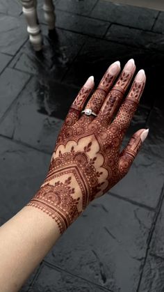 simple bridal mehndi design