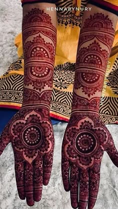 simple bridal mehndi design