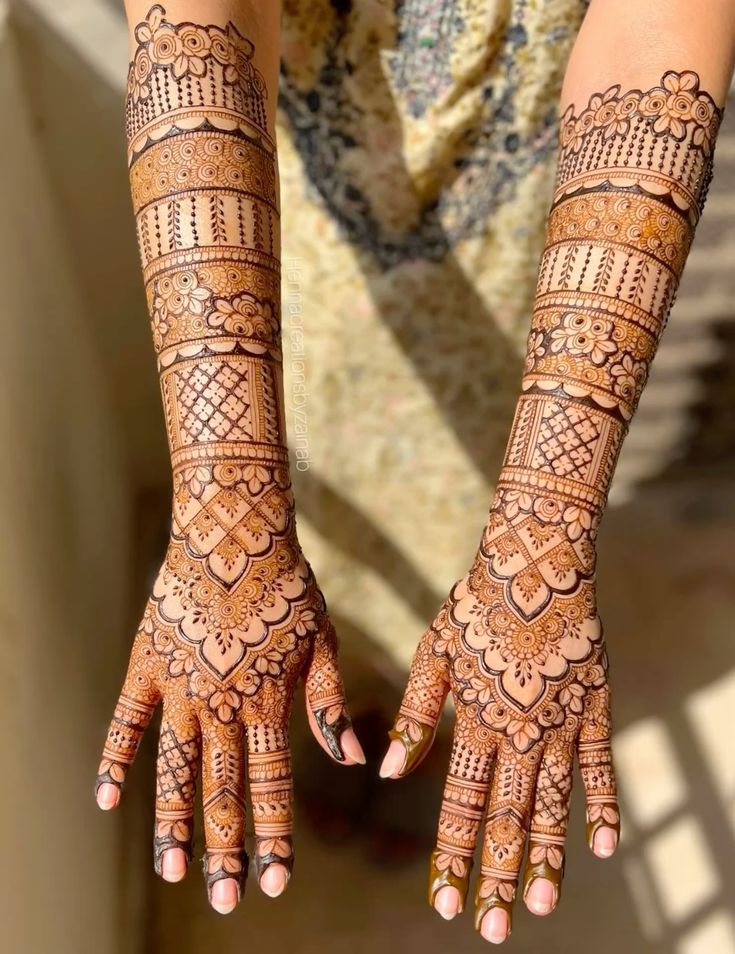 simple bridal mehndi design