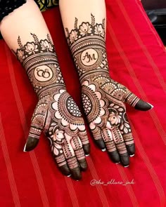 simple bridal mehndi design