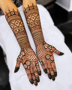 simple bridal mehndi design