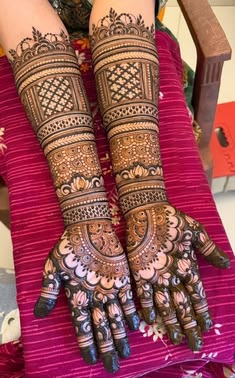 simple bridal mehndi design