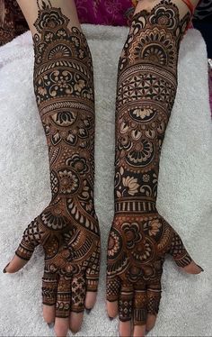 simple bridal mehndi design