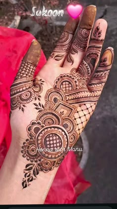 stylish simple mehndi design