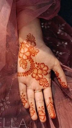 easy arabic mehndi design front hand simple and beautiful