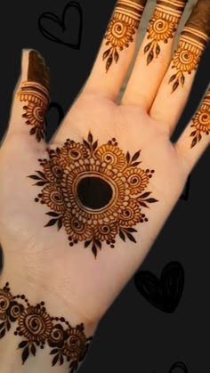 easy arabic mehndi design front hand simple and beautiful