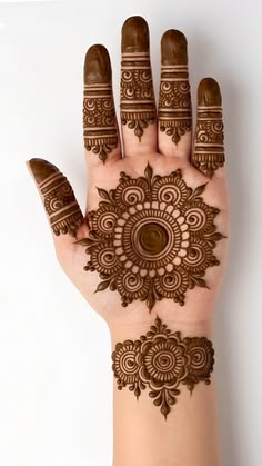 easy arabic mehndi design front hand simple and beautiful