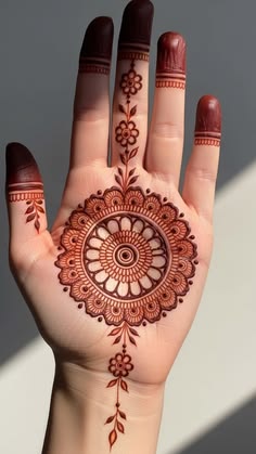 easy arabic mehndi design front hand simple and beautiful