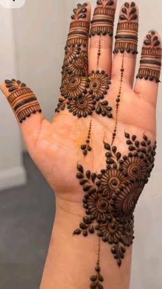 easy arabic mehndi design front hand simple and beautiful