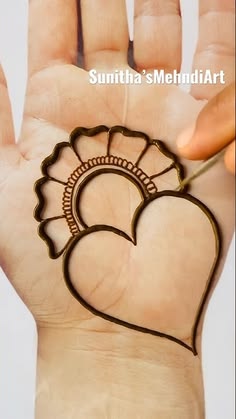 easy arabic mehndi design front hand simple and beautiful