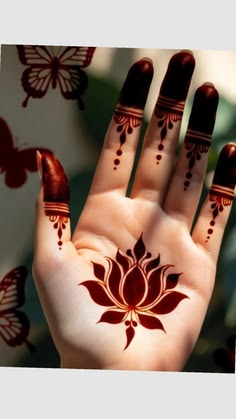 easy arabic mehndi design front hand simple and beautiful
