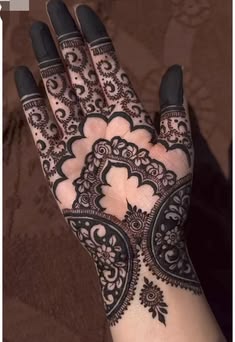 easy arabic mehndi design front hand simple and beautiful