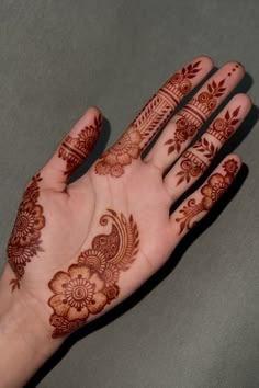easy arabic mehndi design front hand simple and beautiful