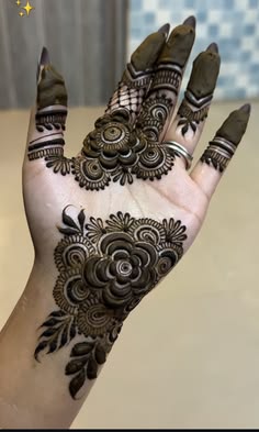 easy arabic mehndi design front hand simple and beautiful
