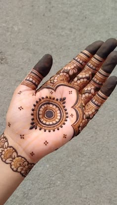 easy arabic mehndi design front hand simple and beautiful