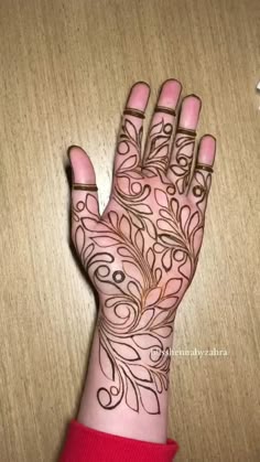 easy arabic mehndi design front hand simple and beautiful
