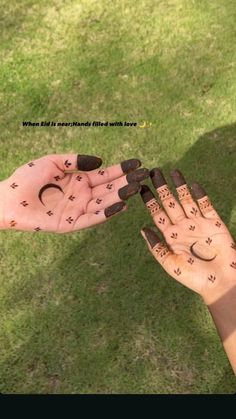 moon mehndi design front hand
