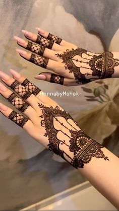 simple arabic mehndi design