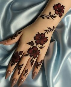 simple arabic mehndi design
