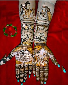 stylish teej mehndi designs