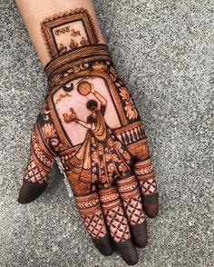 stylish teej mehndi designs