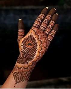 stylish teej mehndi designs