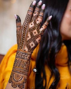 stylish teej mehndi designs