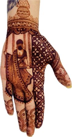 stylish teej mehndi designs
