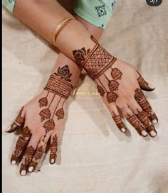 stylish teej mehndi designs