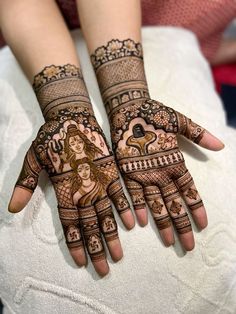 stylish teej mehndi designs