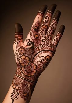 stylish teej mehndi designs